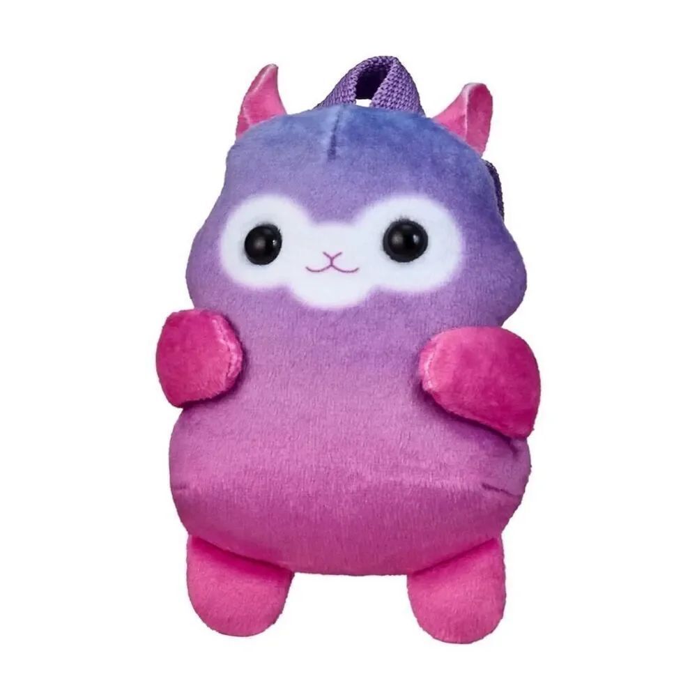 Real little plushies pet single mini backpack hamster gerbil animal cotton candy